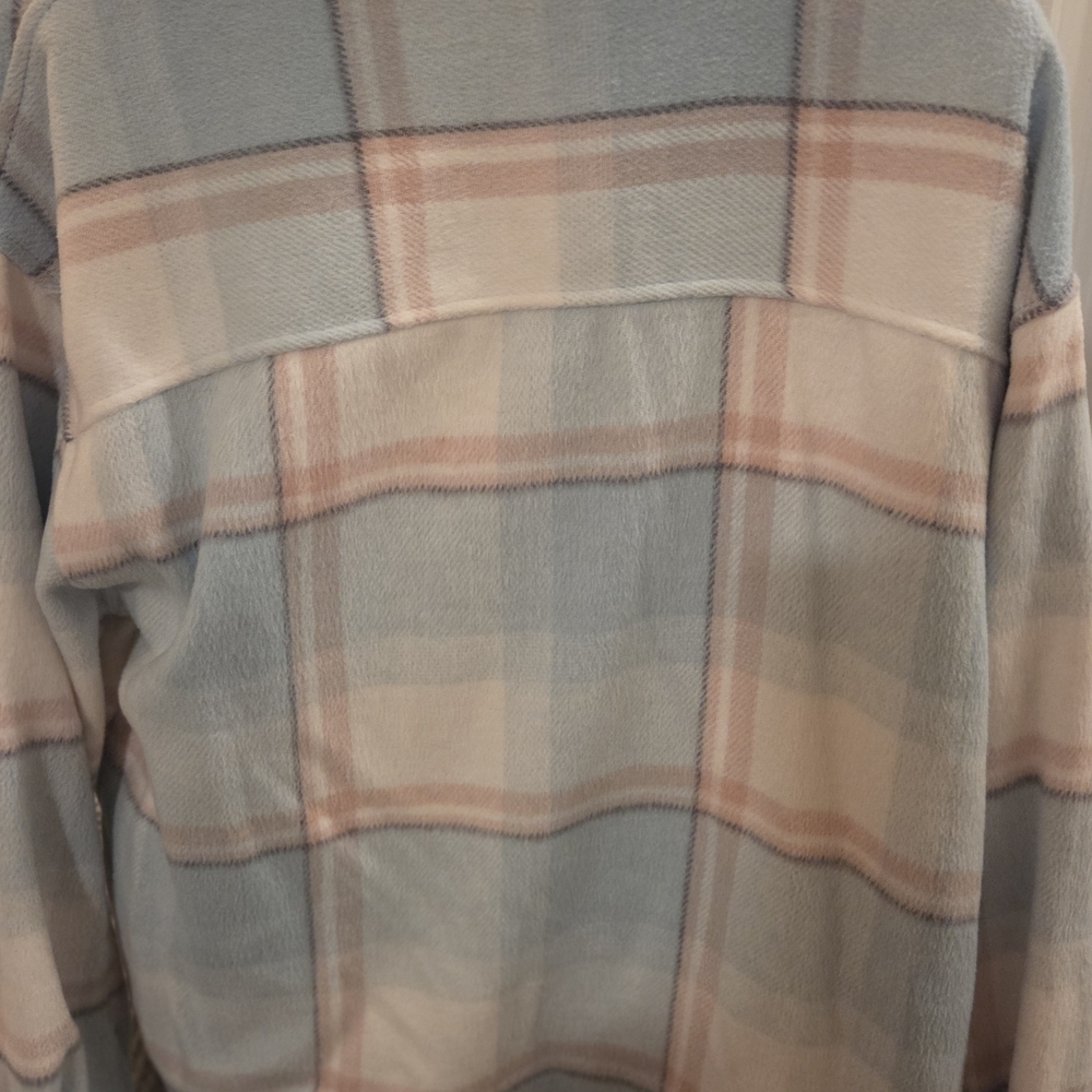 Plaid Button-Up Jacket - Picture 4 of 4